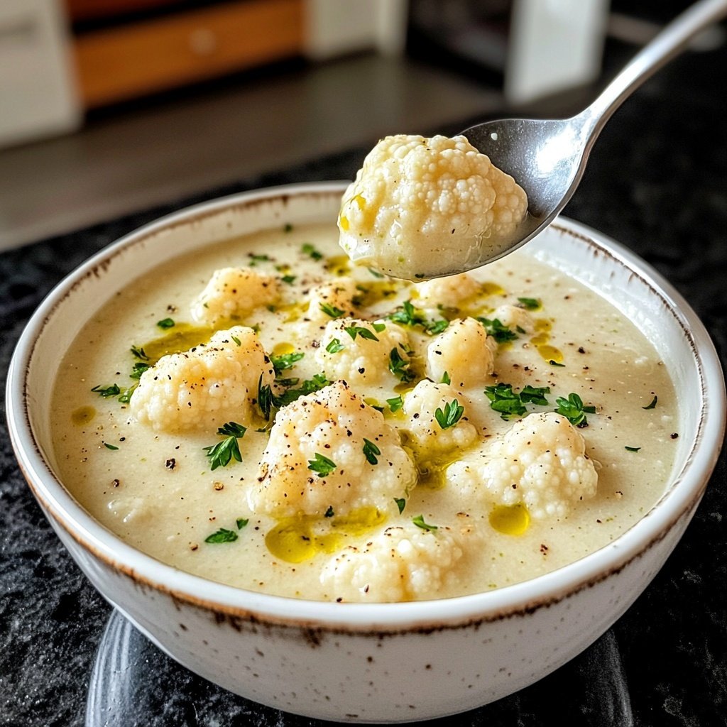 Blumenkohlsuppe klassisch