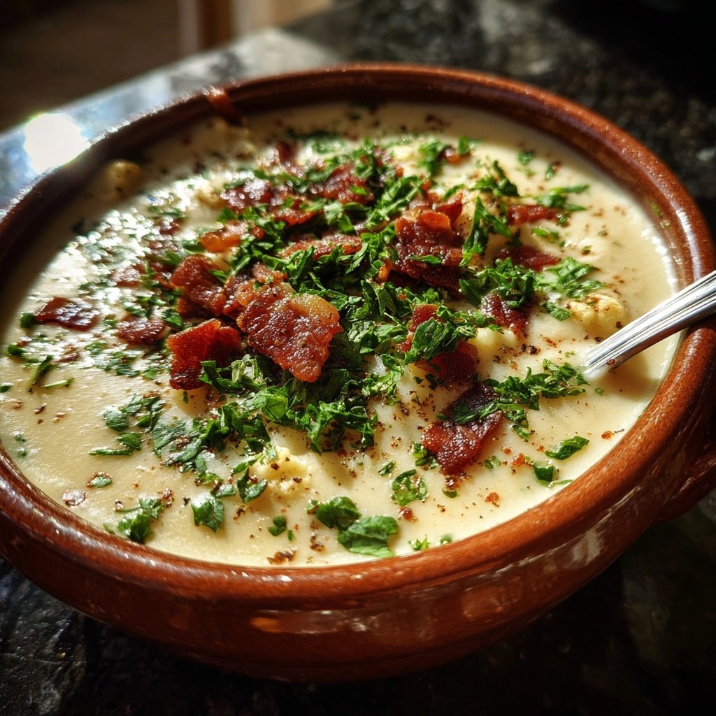 Blumenkohlsuppe für die Familie