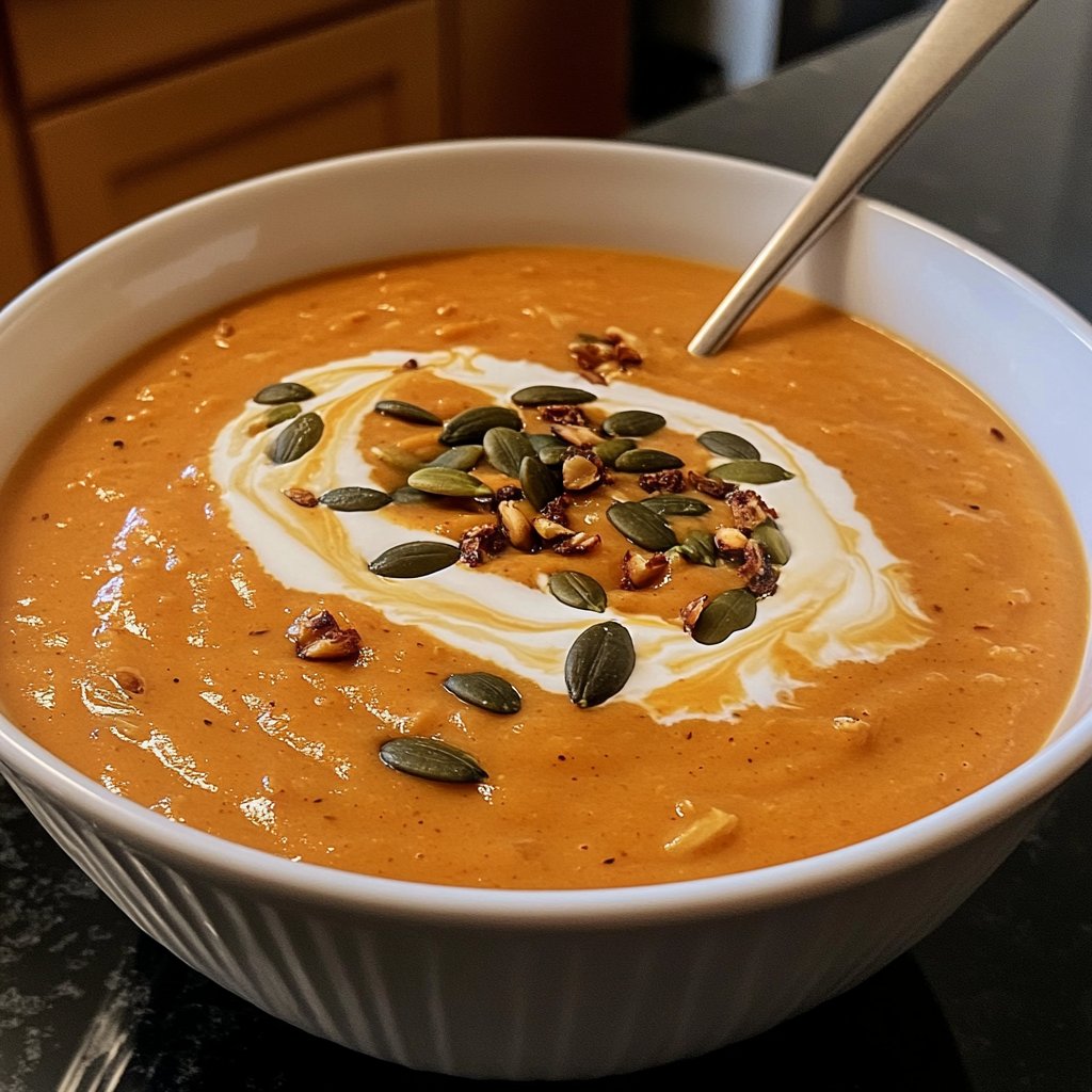 Kürbissuppe Slow Cooker