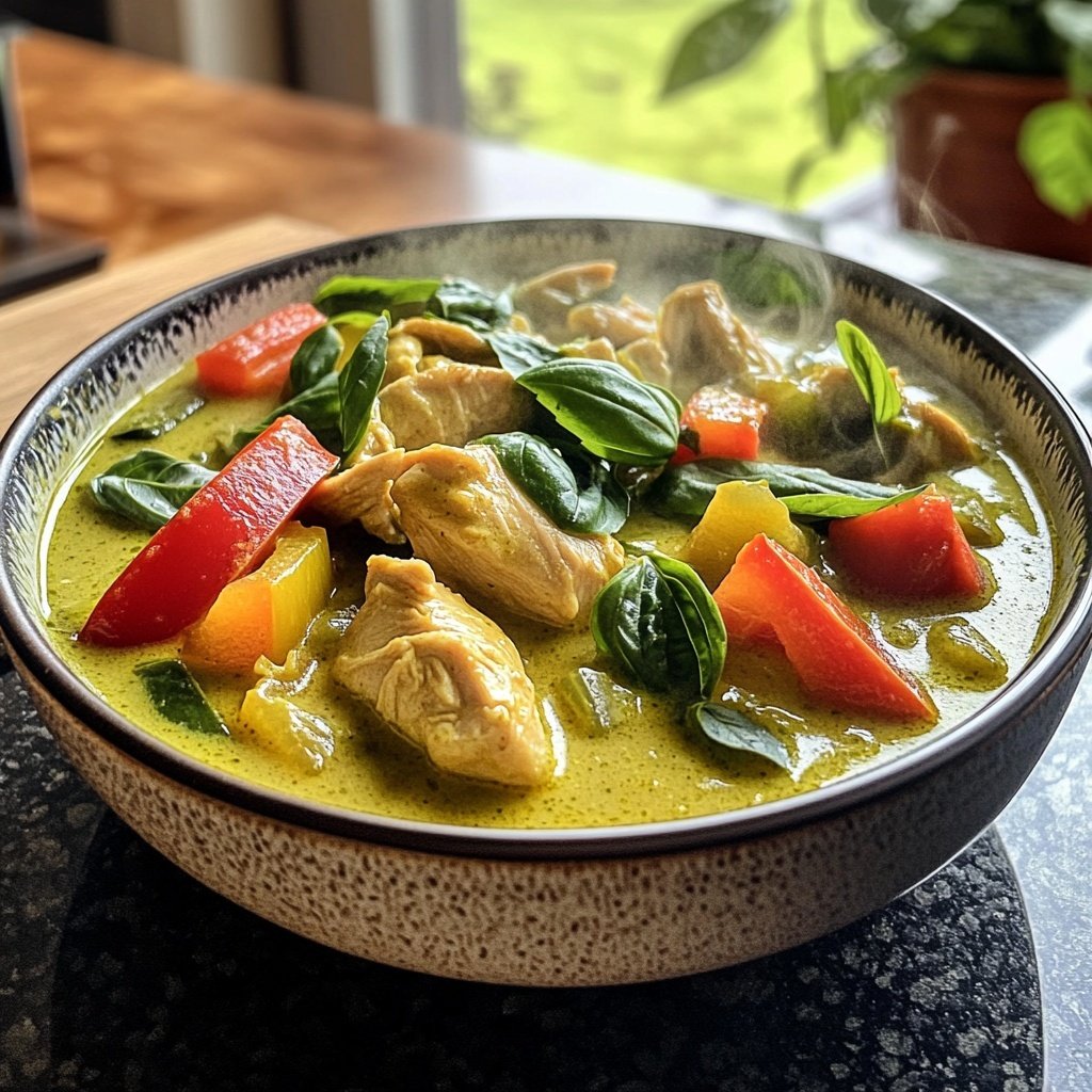 Thai Grünes Curry mit Huhn
