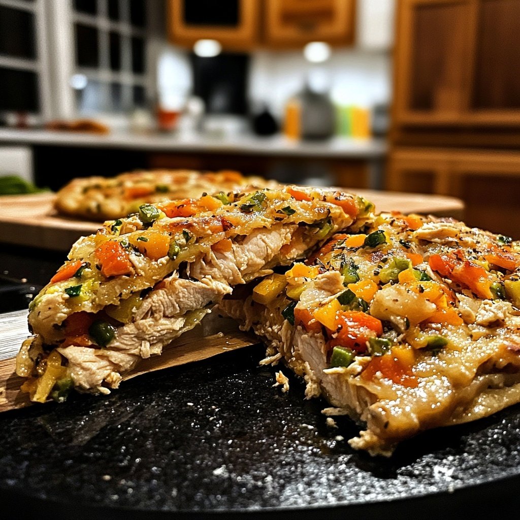 High Protein Hähnchenpfanne mit Gemüse