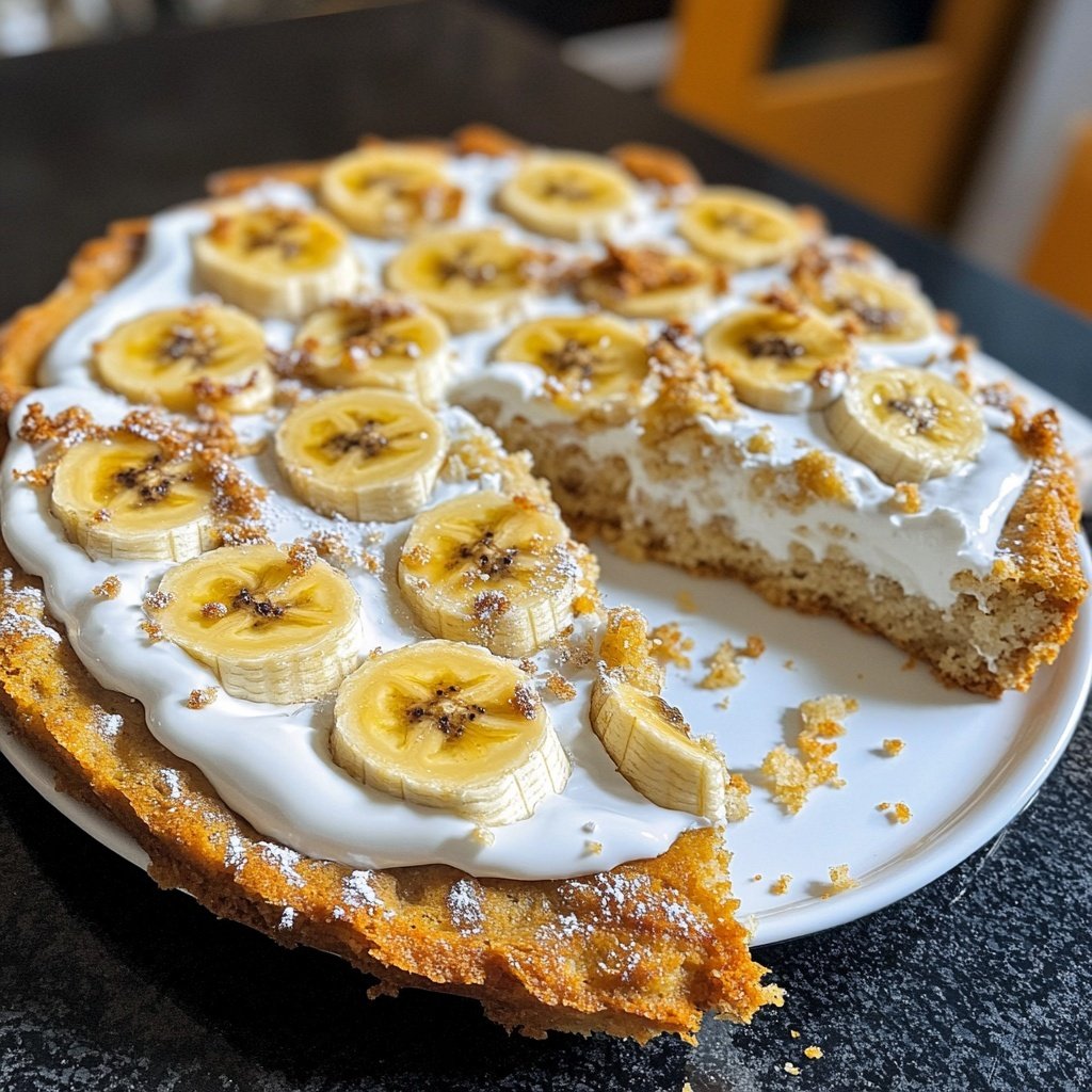 Bananenkuchen mit Joghurt